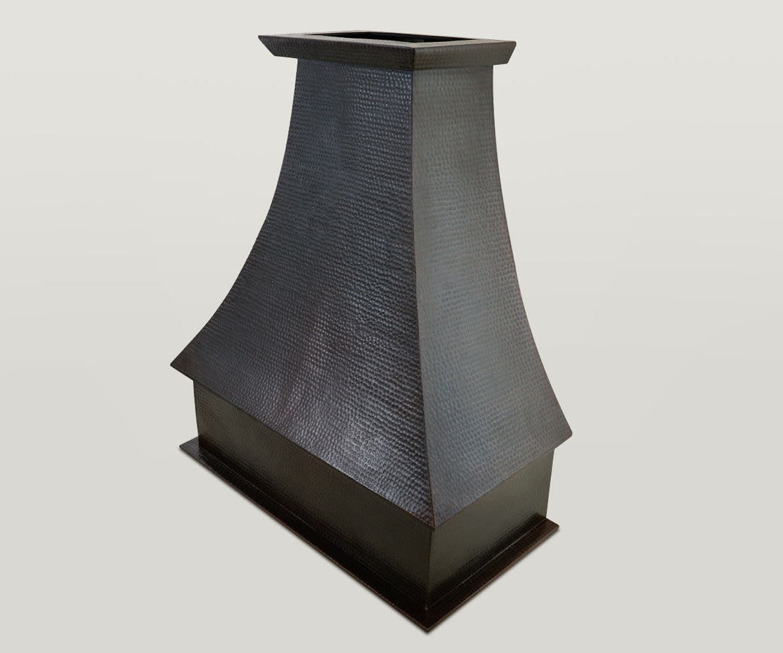Kitchen Hood for Wall in Copper Alfil Design