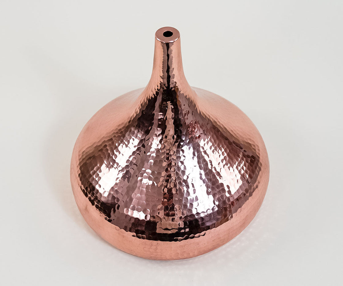 Round Copper Lamp Dubai Design