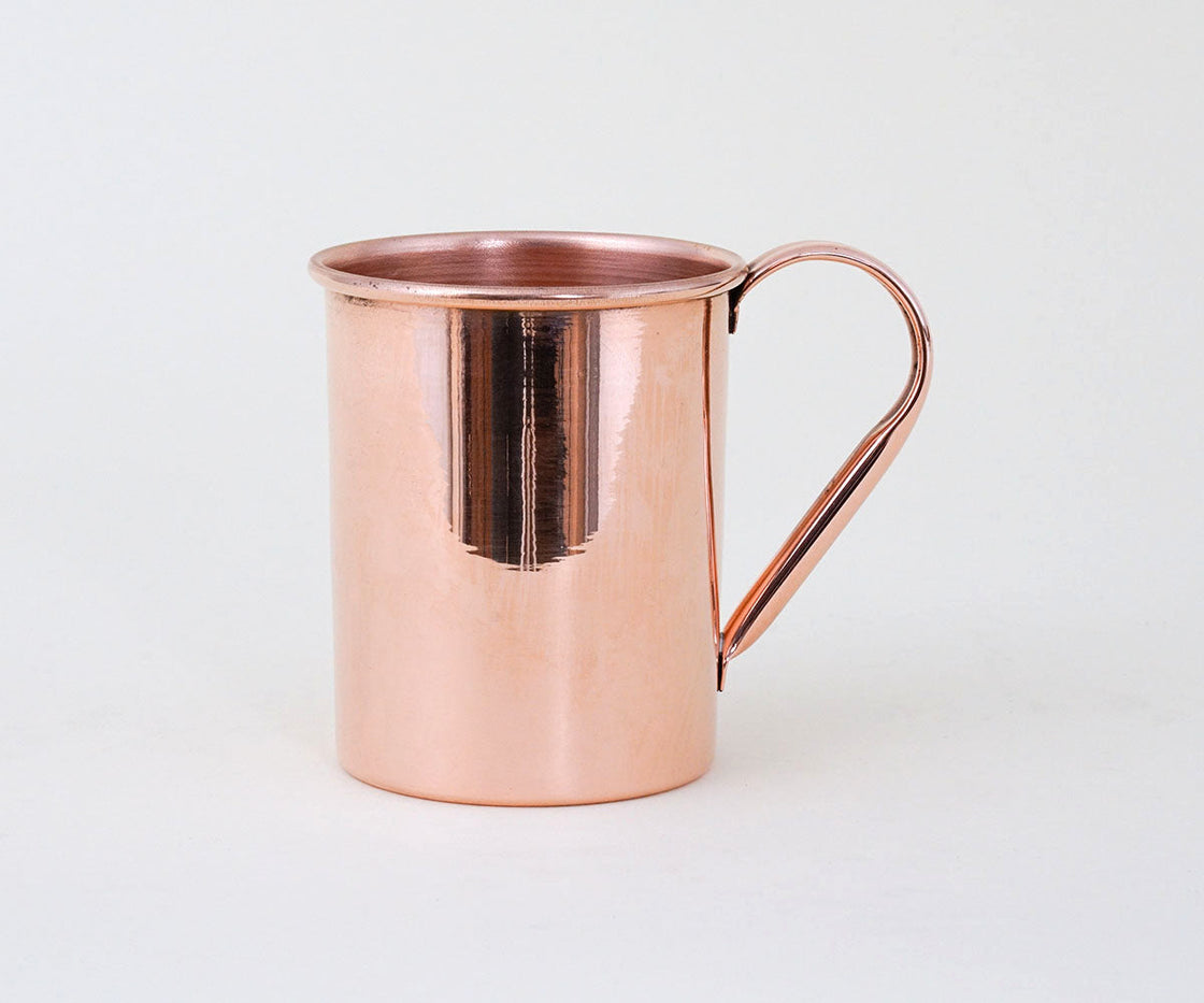 Smooth Copper Mug Set