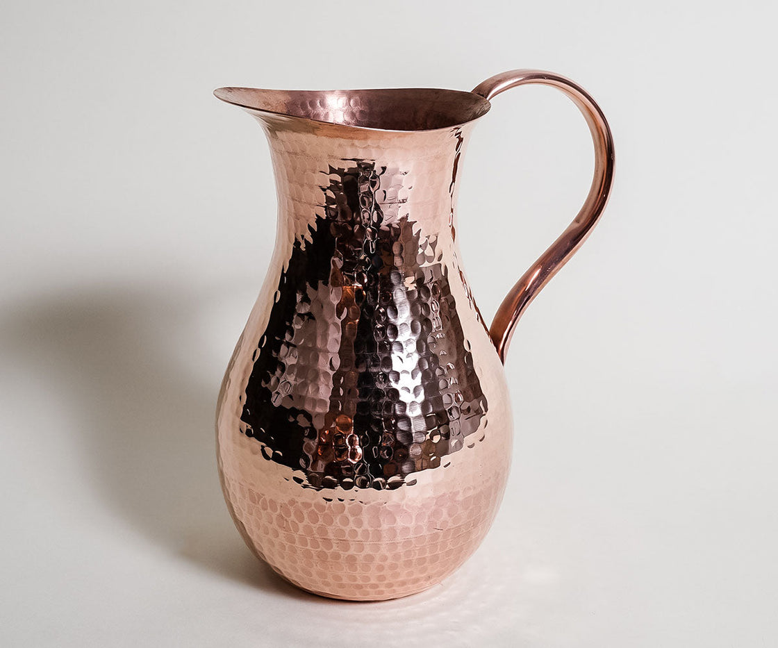 Jug with Round Handle in Copper