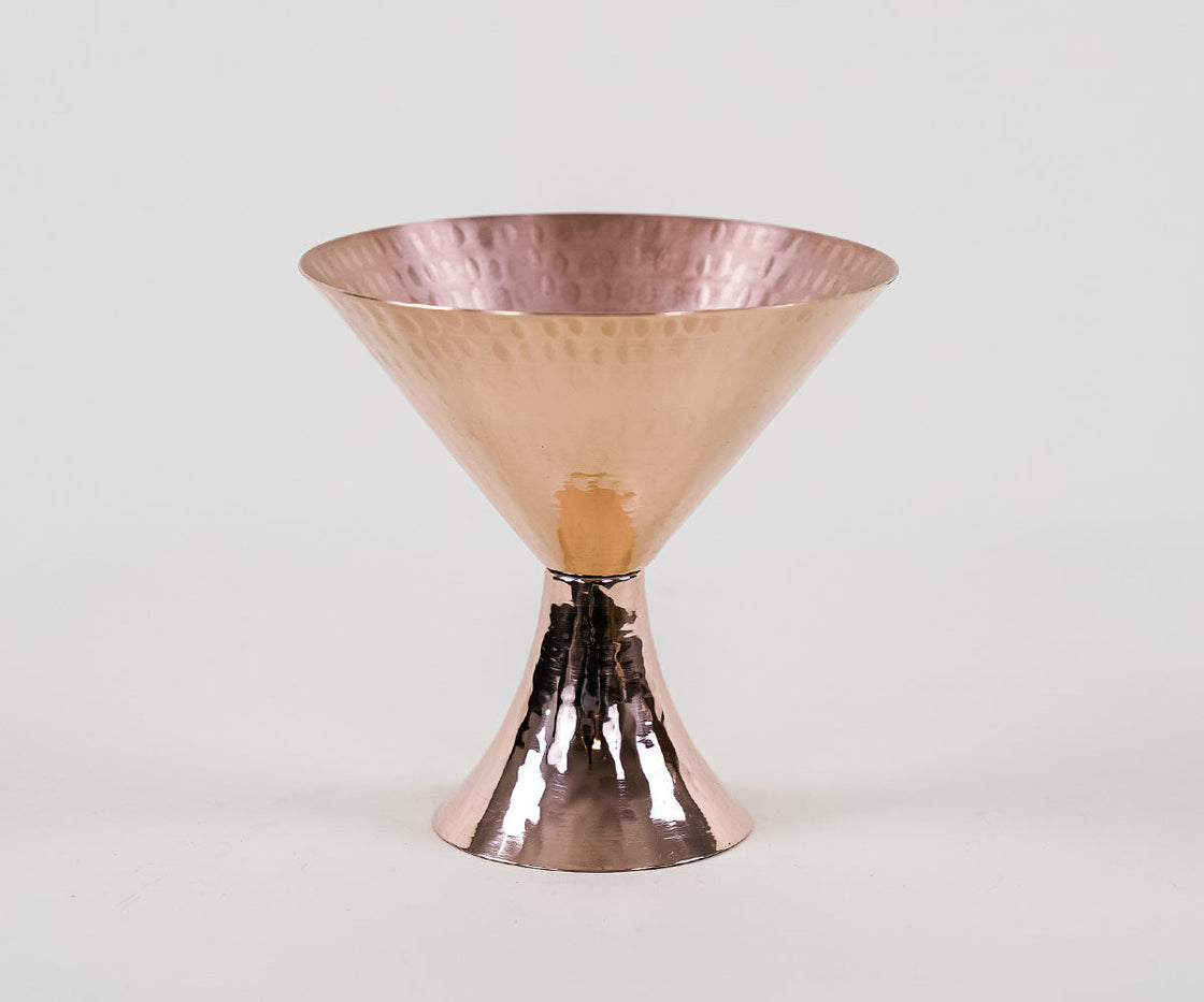 Copper Martini Glass Set