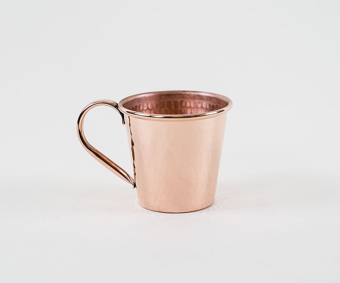 Set of Conical Copper Cups
