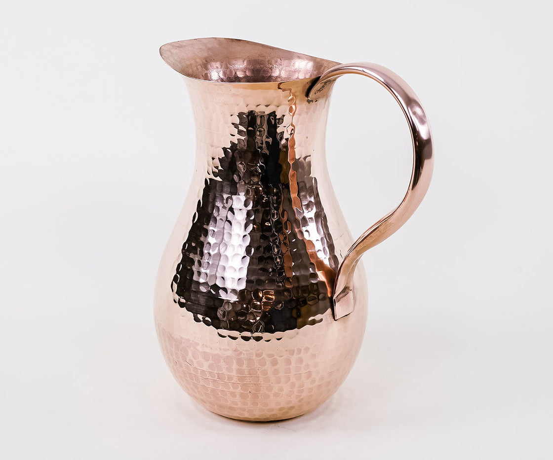 Jug with Round Handle in Copper
