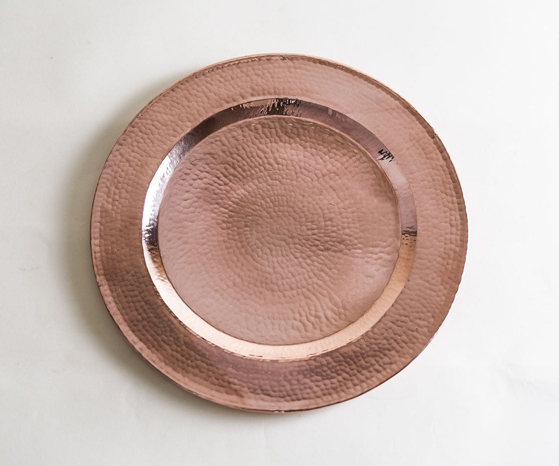 Set of Round Copper Base Plates