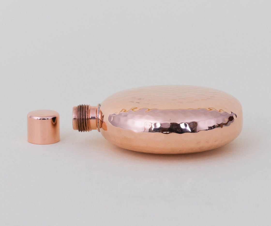 Round Copper Decanter