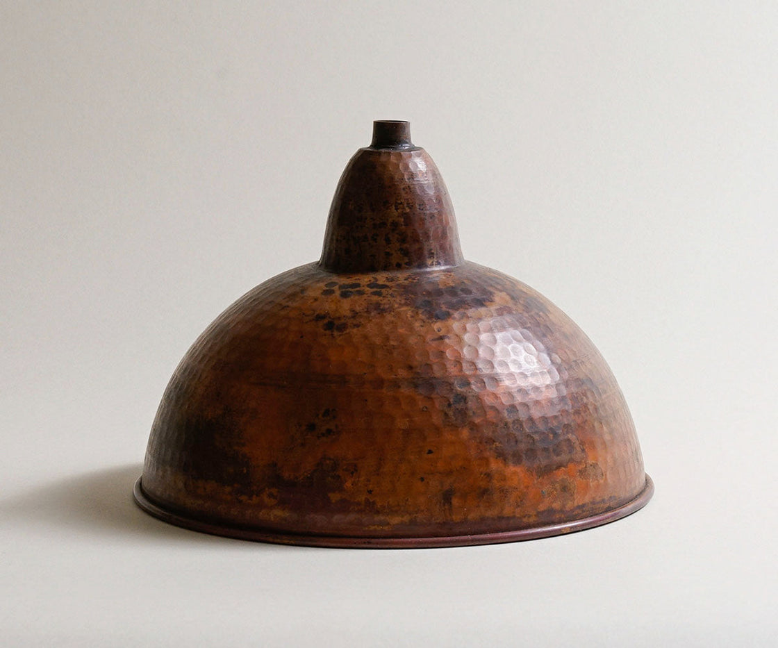 Round Copper Lamp