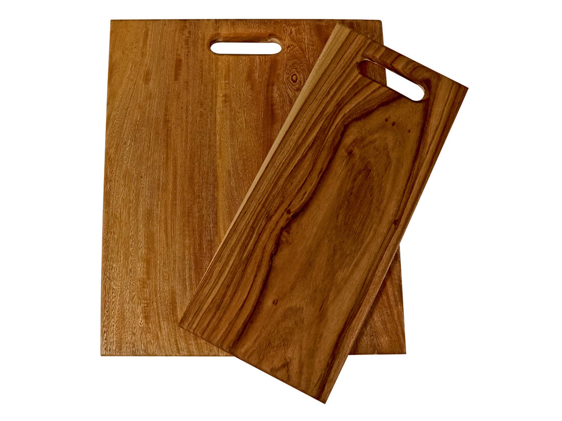 Wooden Chopping Boards Natural Set