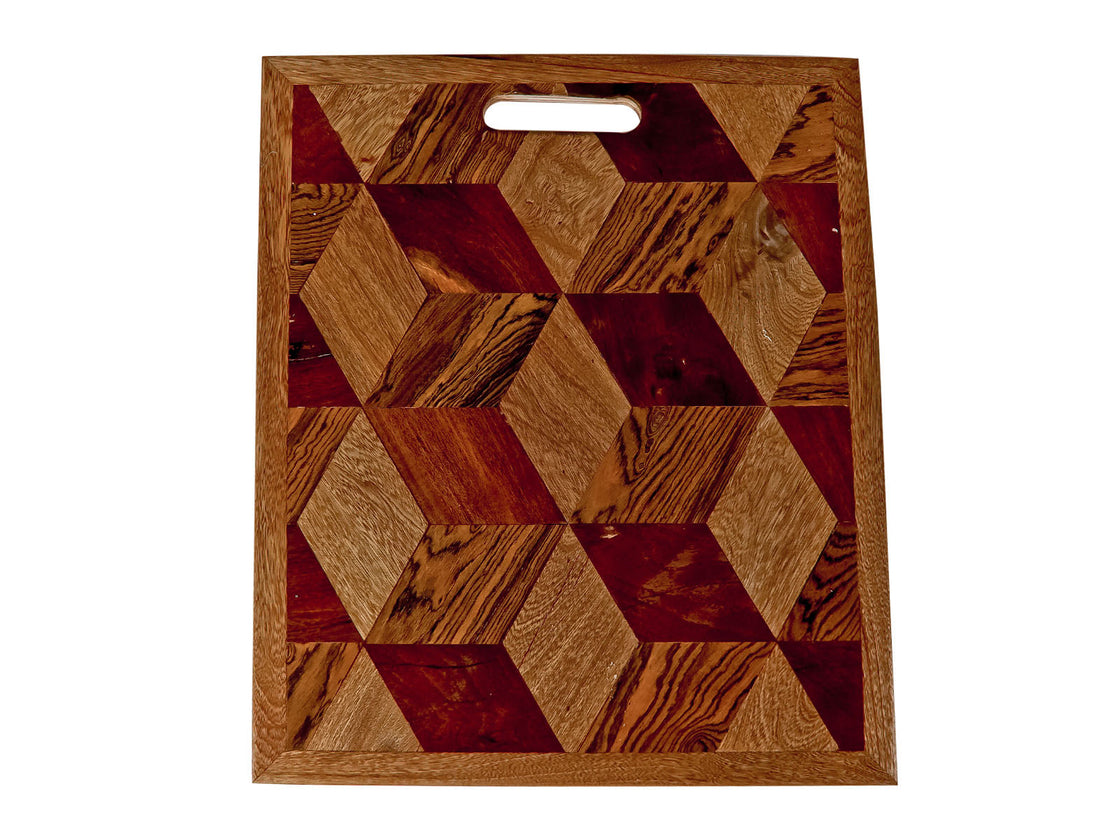 Wooden Chopping Boards Tiles Set