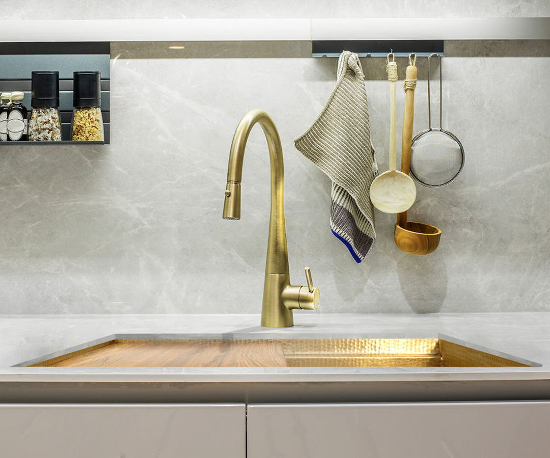 Brass Kitchen Sink for Accessories