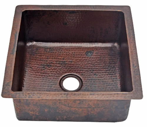 Copper Square / Rectangular Sinks