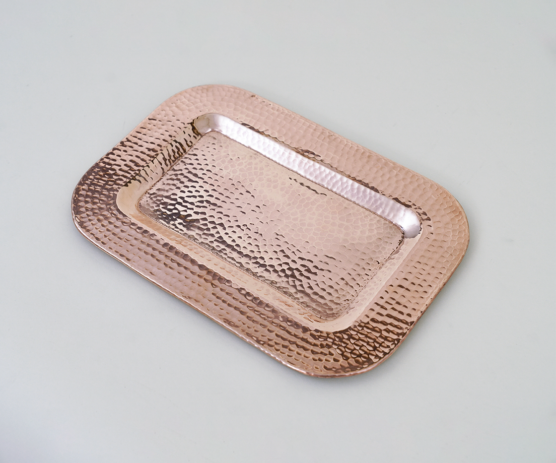 Rectangular Copper Tray