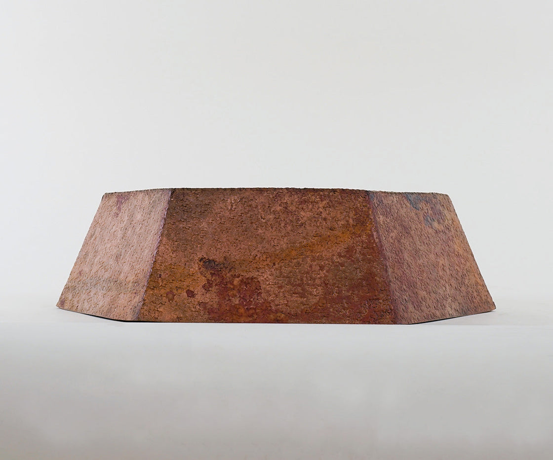 Volcano Vessel Sink in Copper Fuji Design