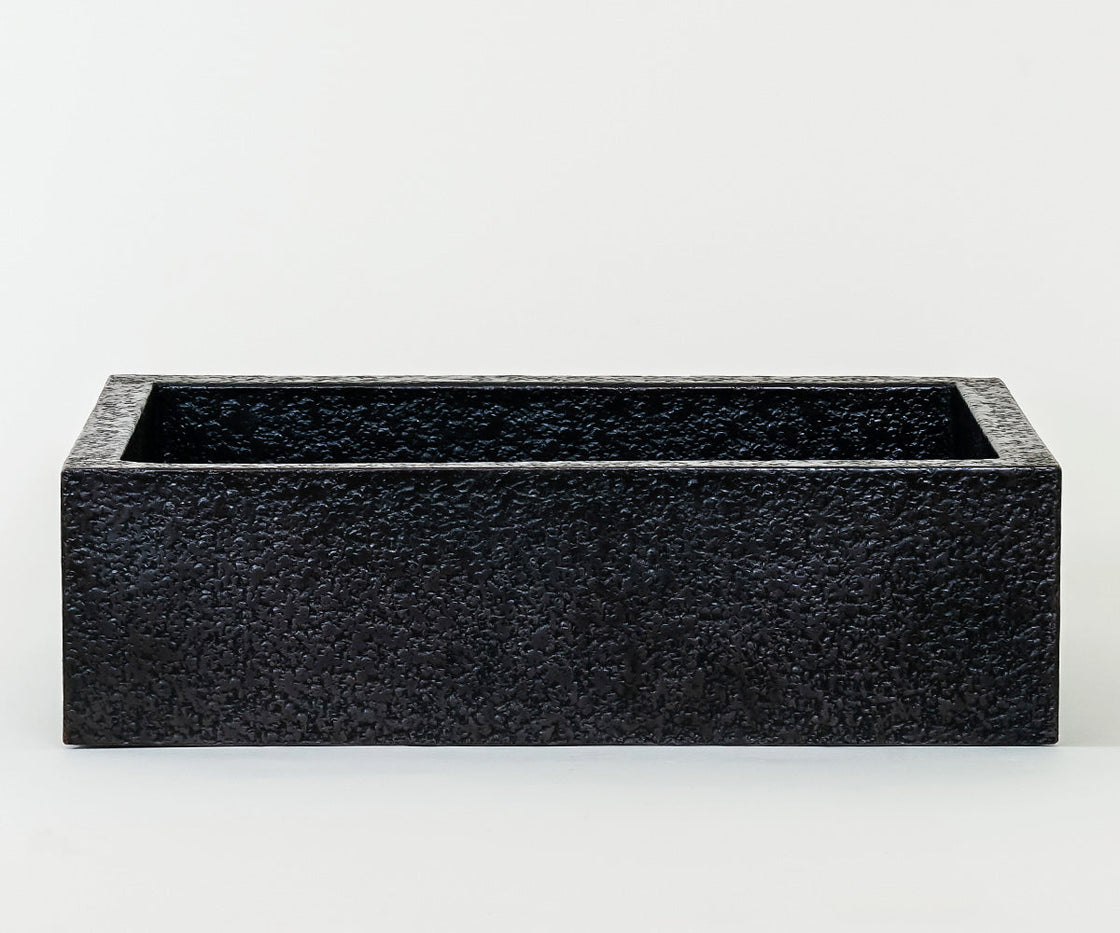 Volcano Vessel Rectangular Washbasin in Tatra Design