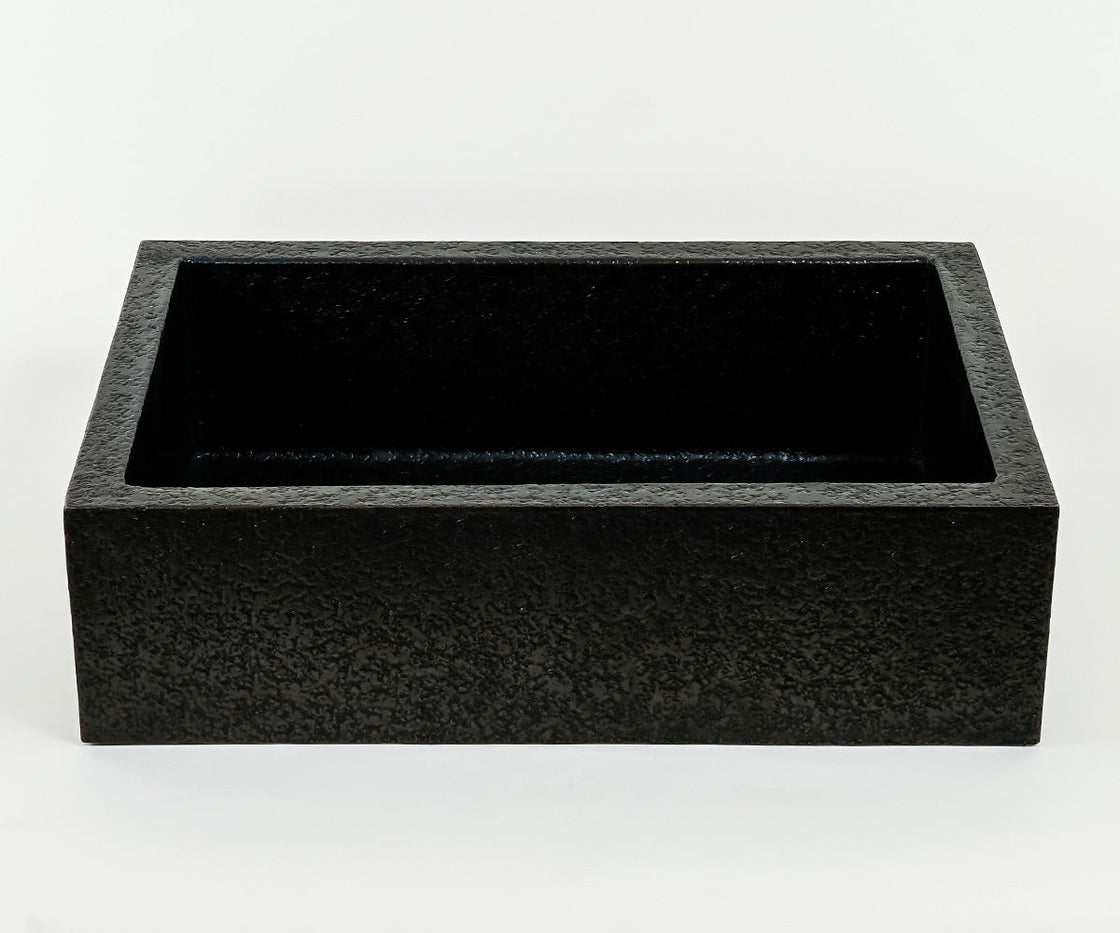 Volcano Vessel Rectangular Washbasin in Tatra Design