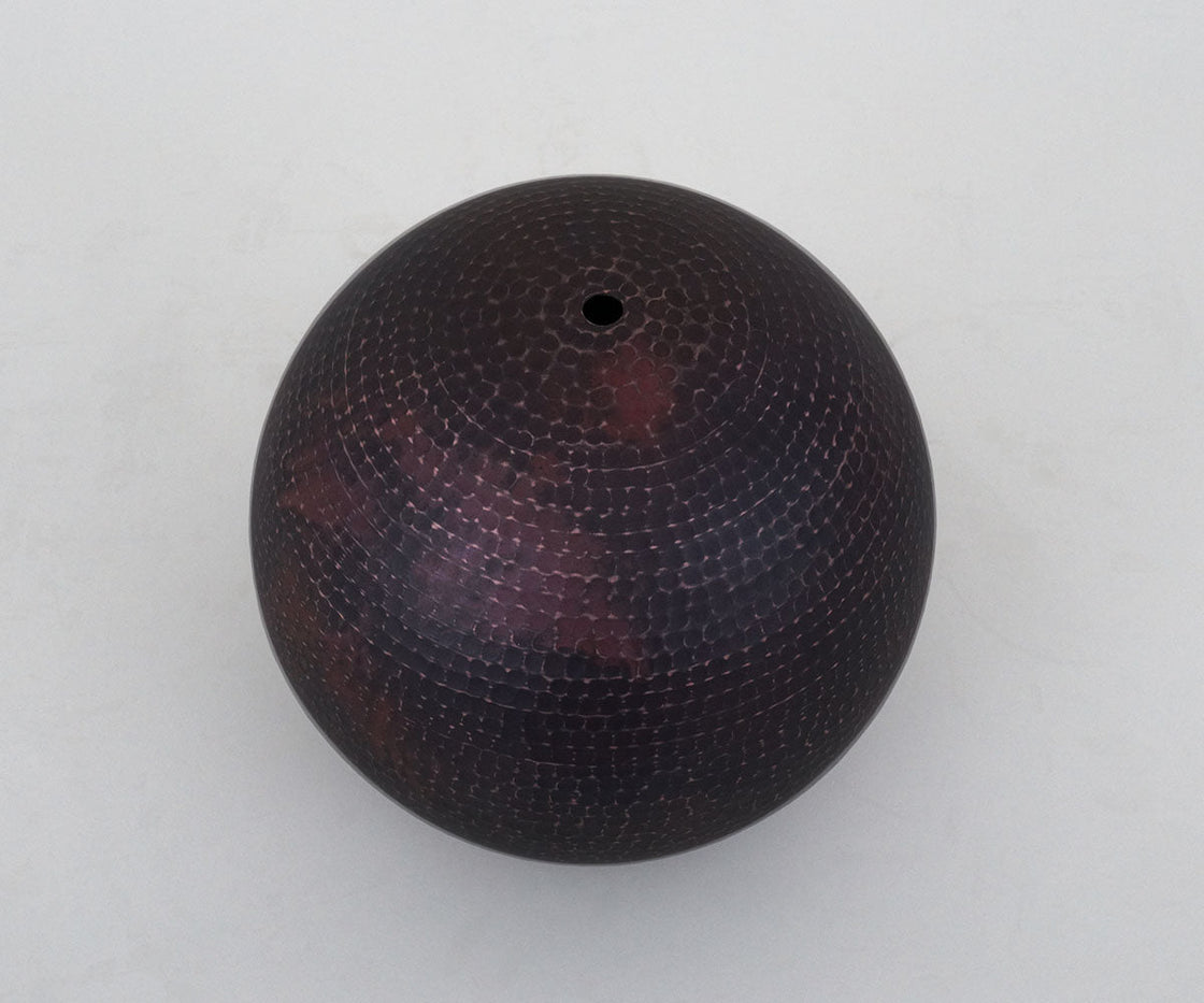 Orb Design Copper Lamp