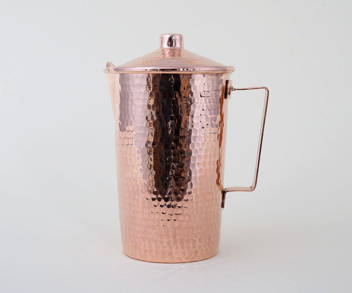 Copper Jug with Lid