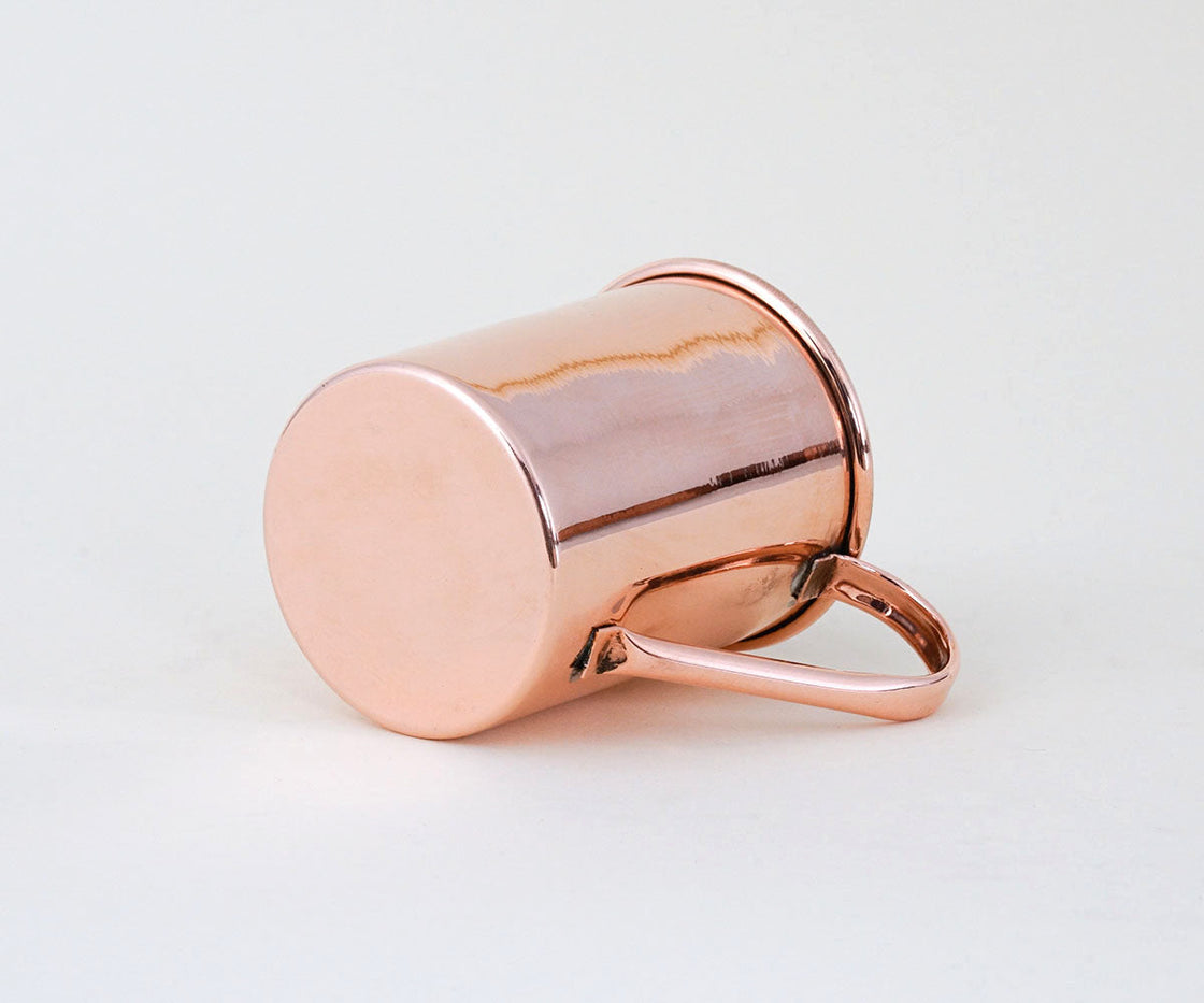 Smooth Copper Mug Set