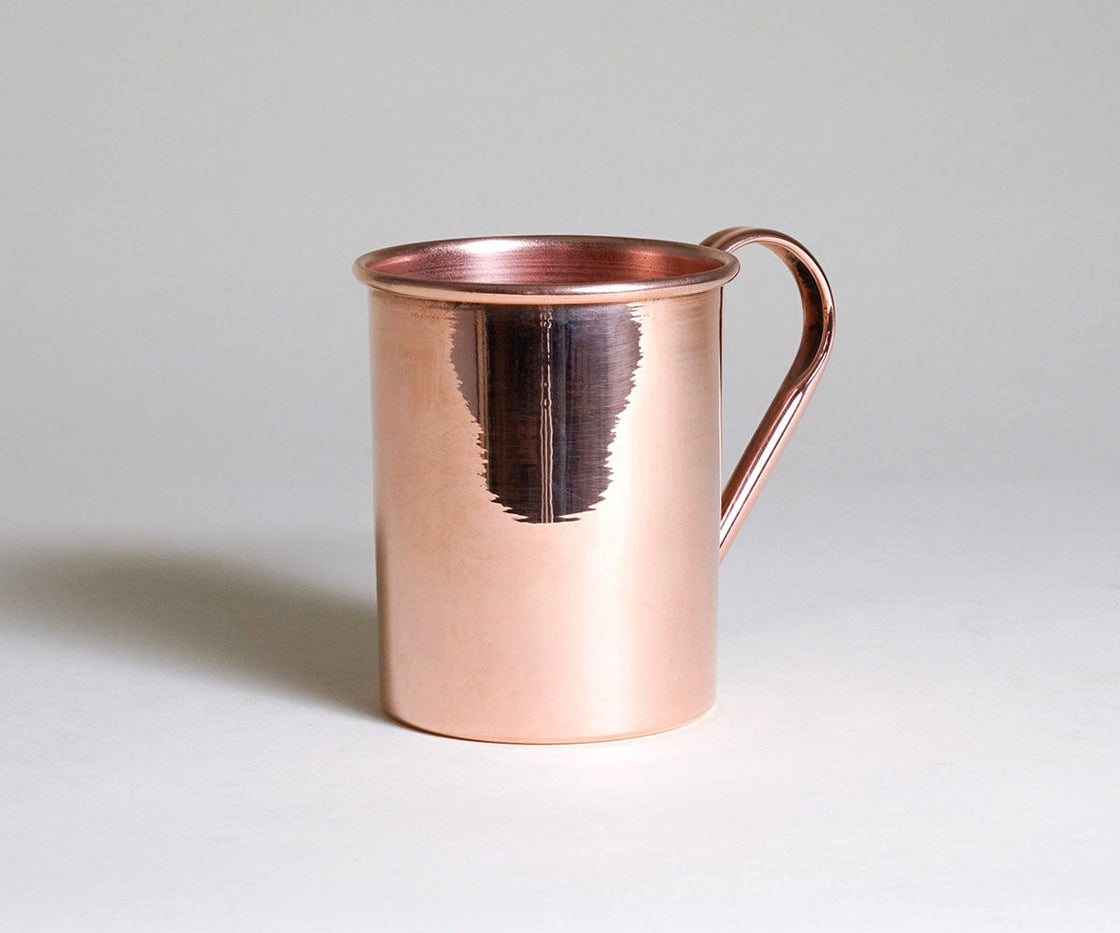 Smooth Copper Mug Set