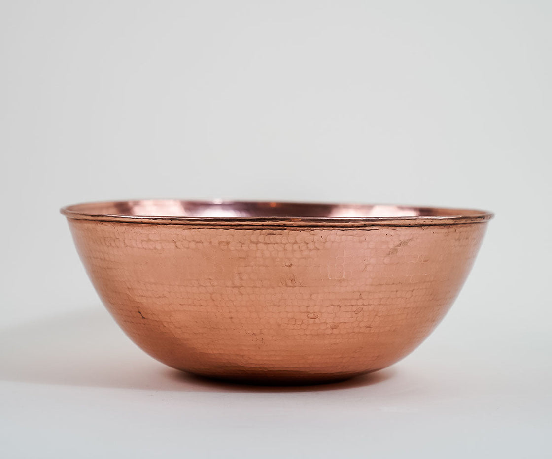 Copper Fruit Bowl