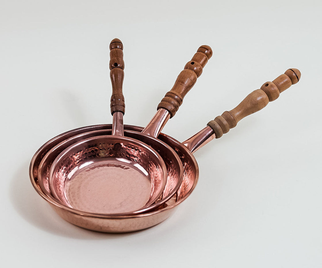 Provençal Copper Pot Set