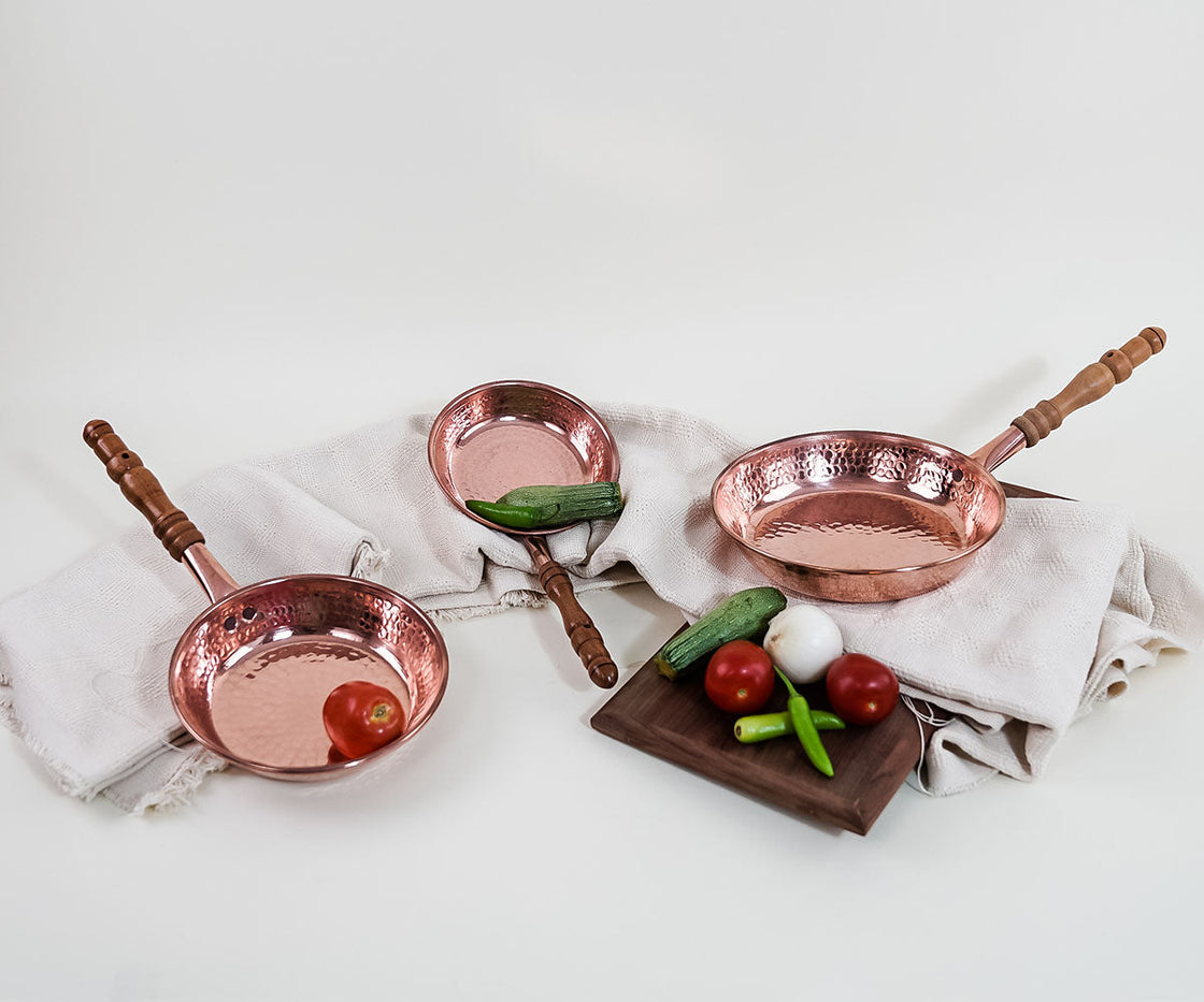 Provençal Copper Pot Set