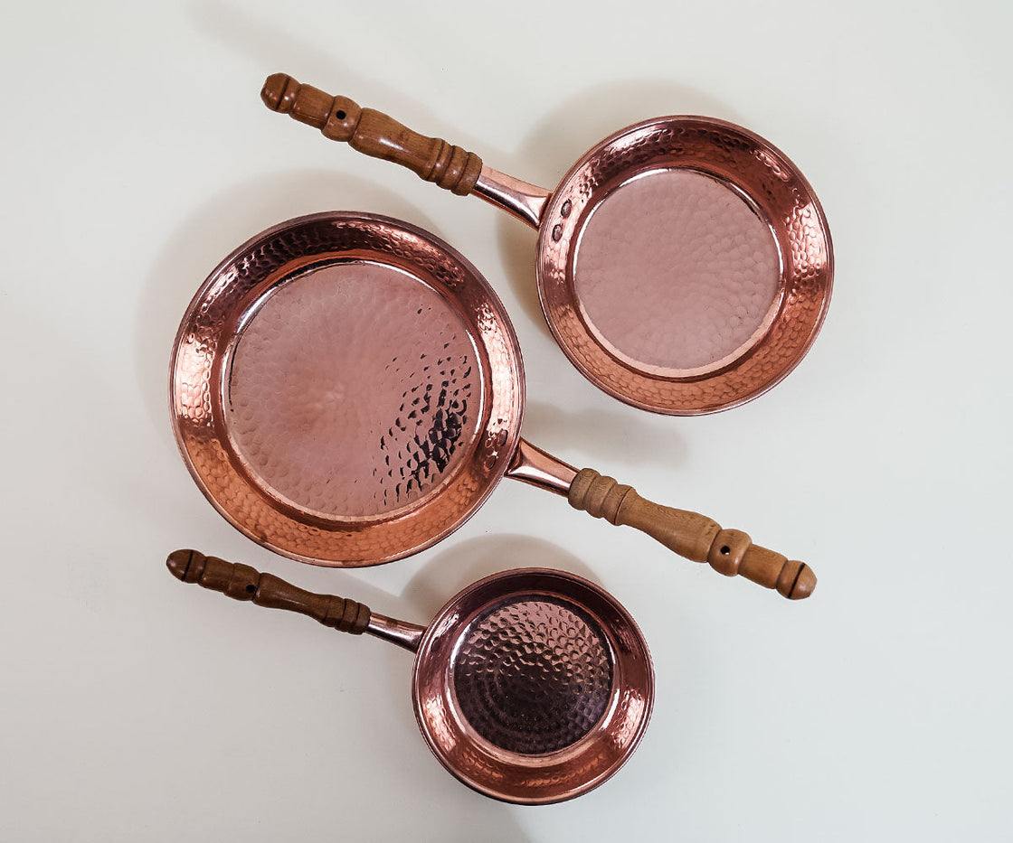 Provençal Copper Pot Set