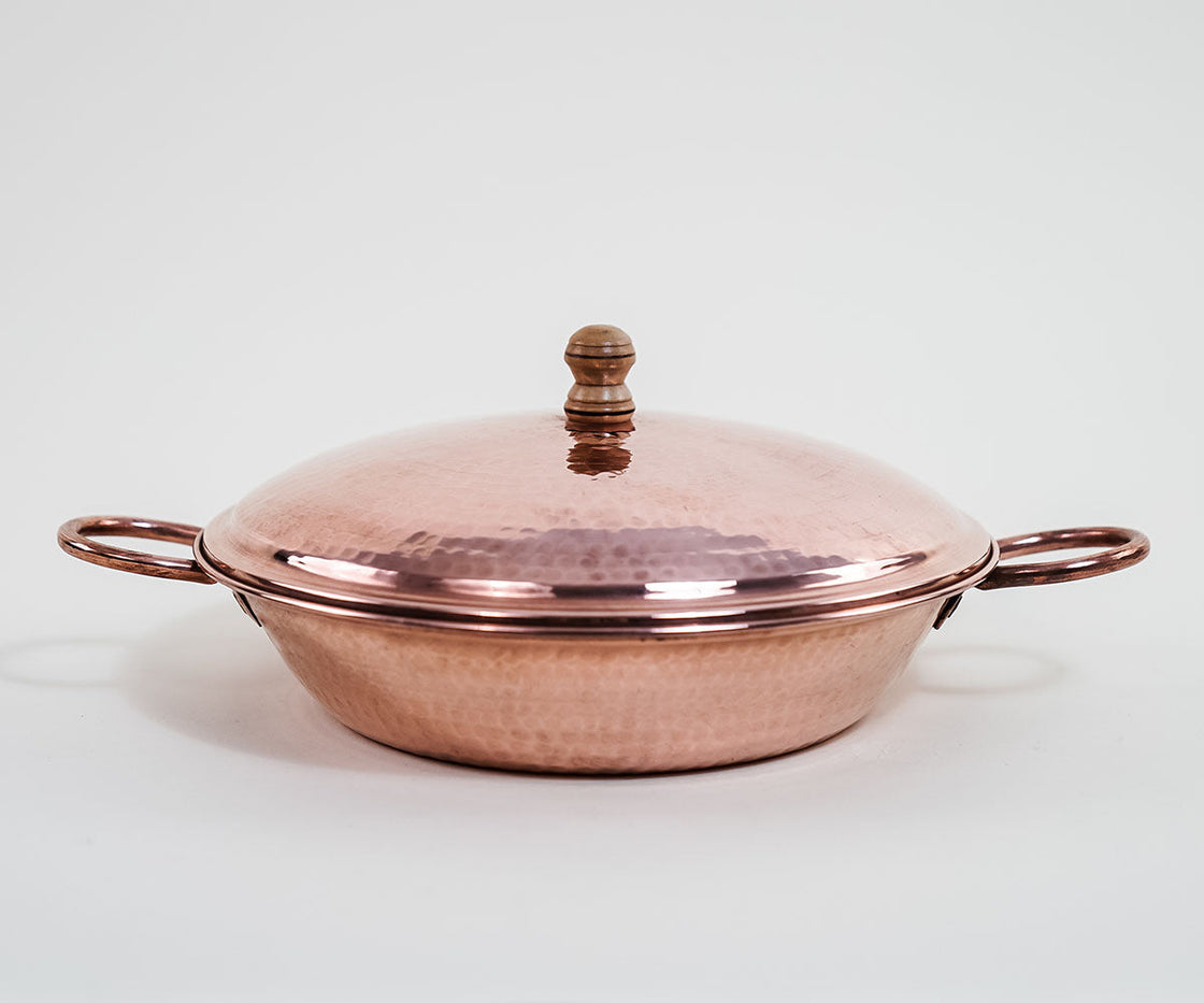 Paila with Copper Lid