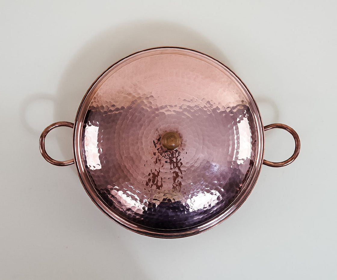 Paila with Copper Lid