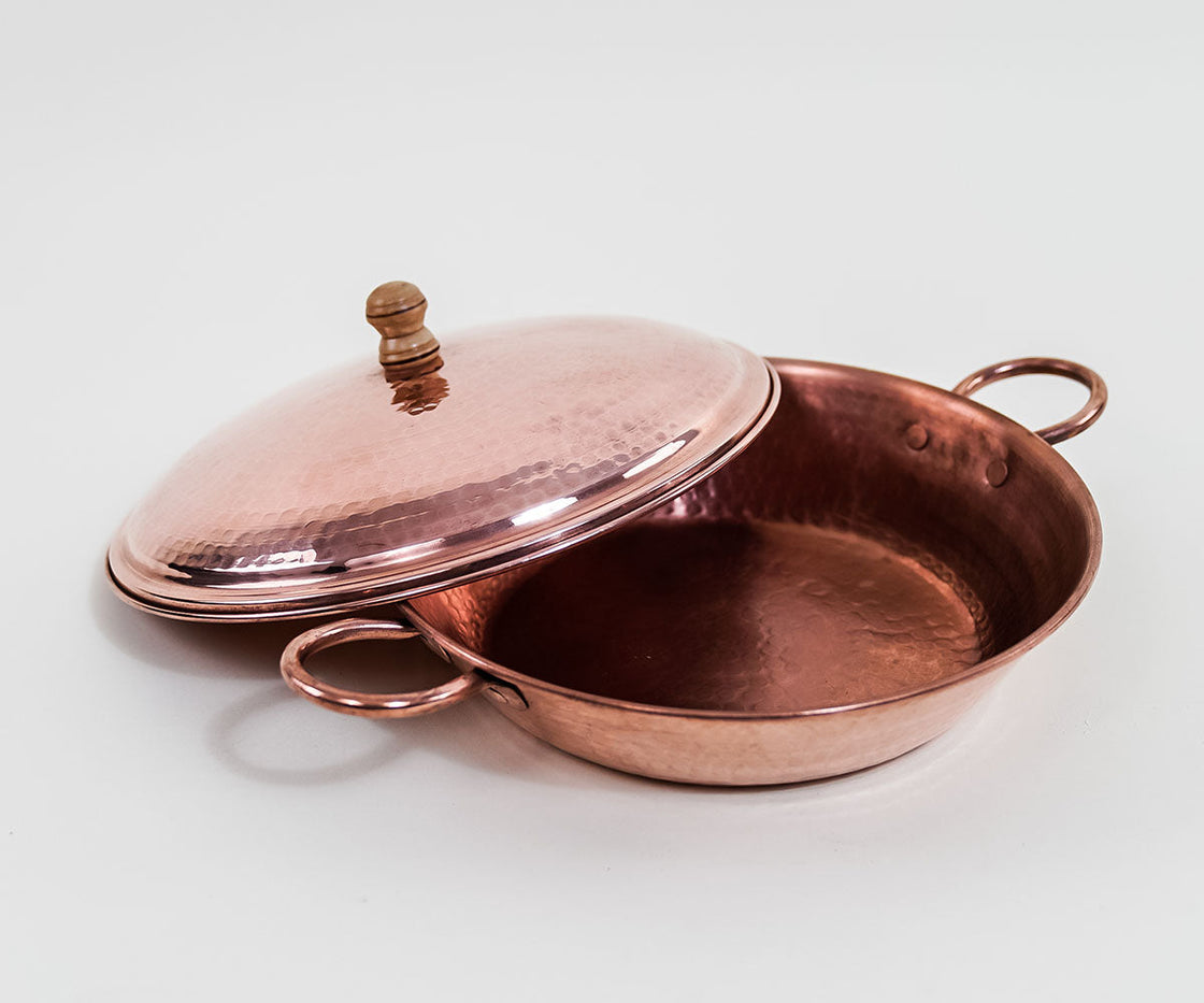 Paila with Copper Lid