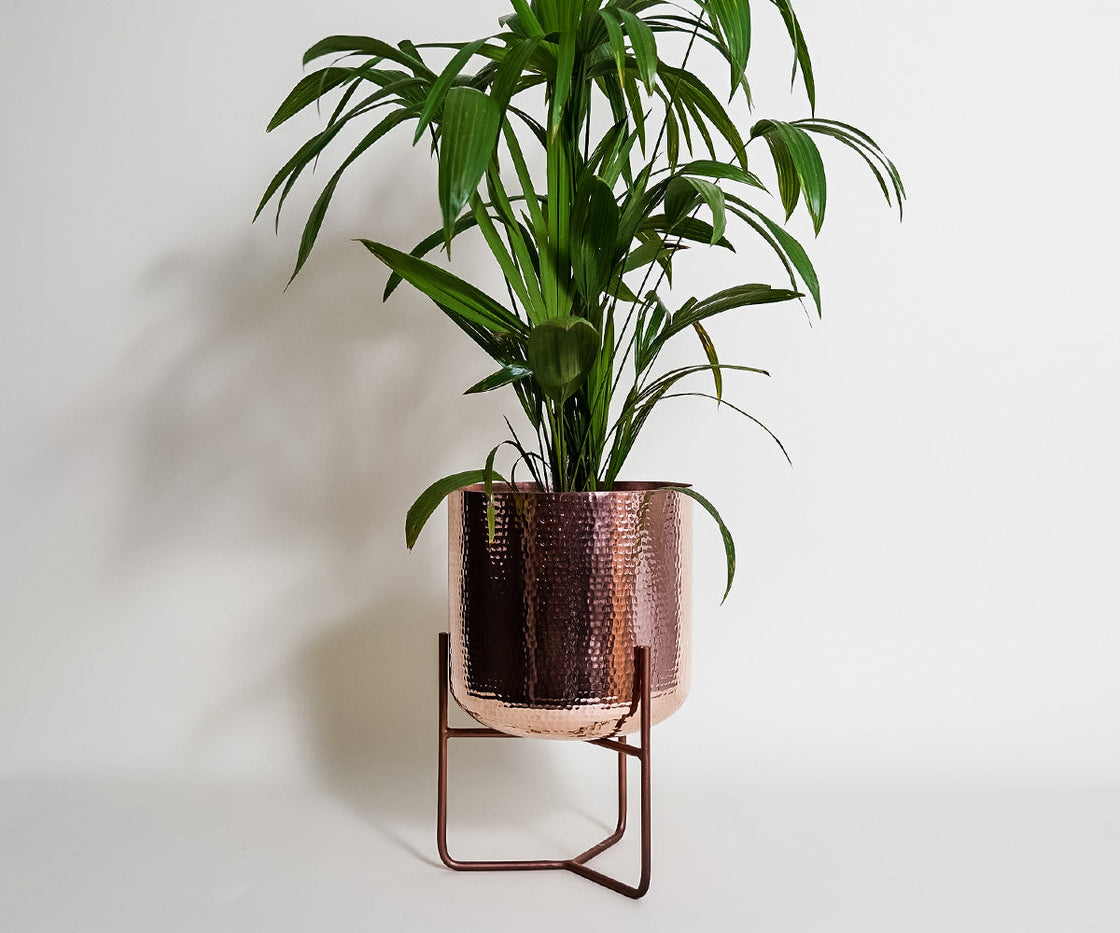 Copper Planter Mid Century Design