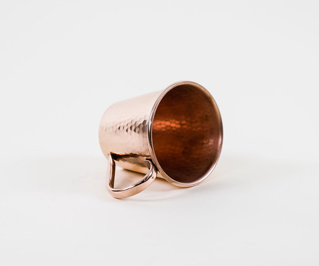 Set of Conical Copper Cups