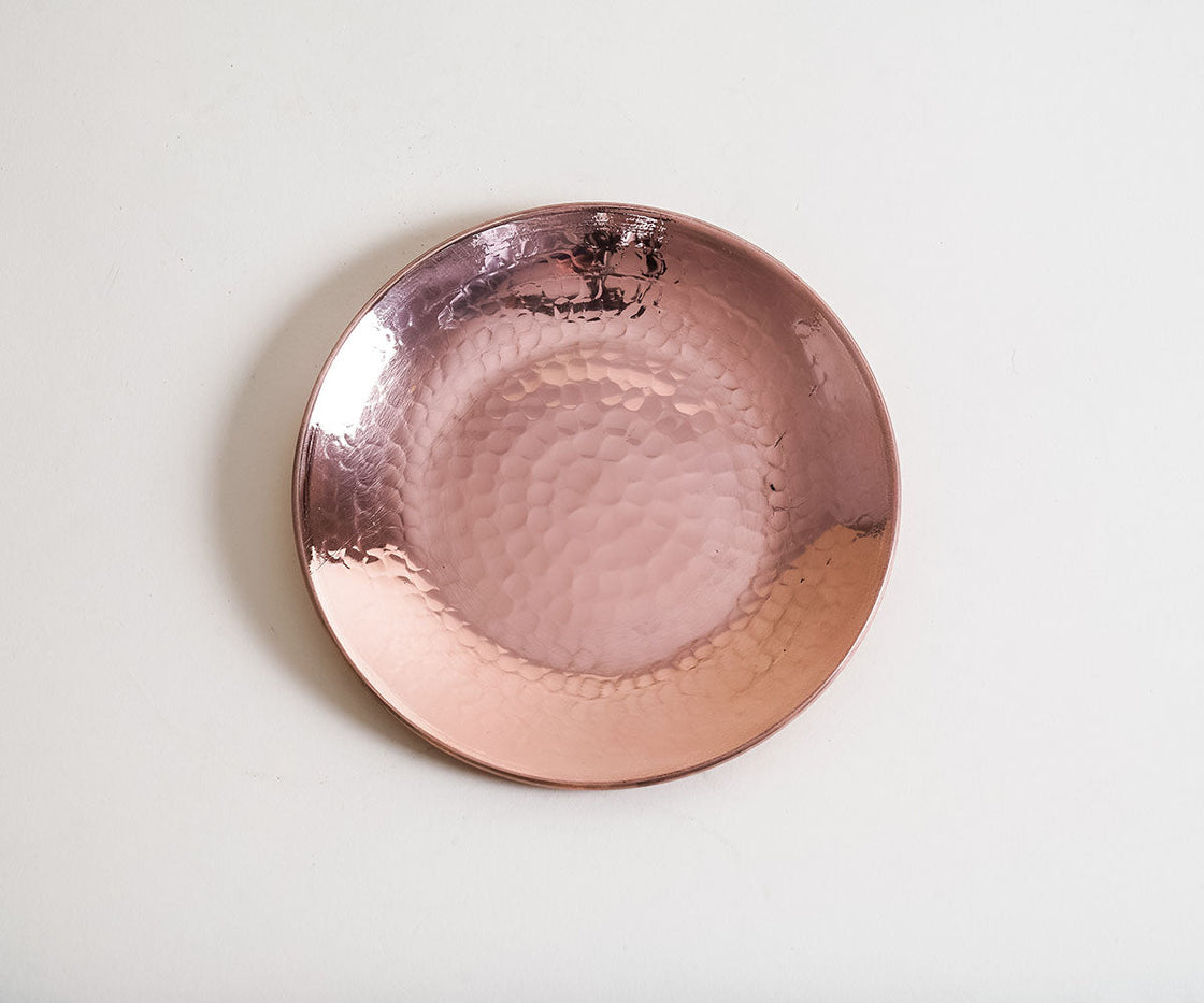 Spain Copper Dessert Plate Set