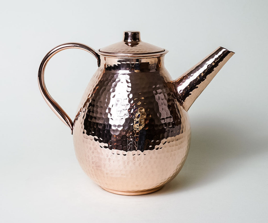 English Copper Teapot