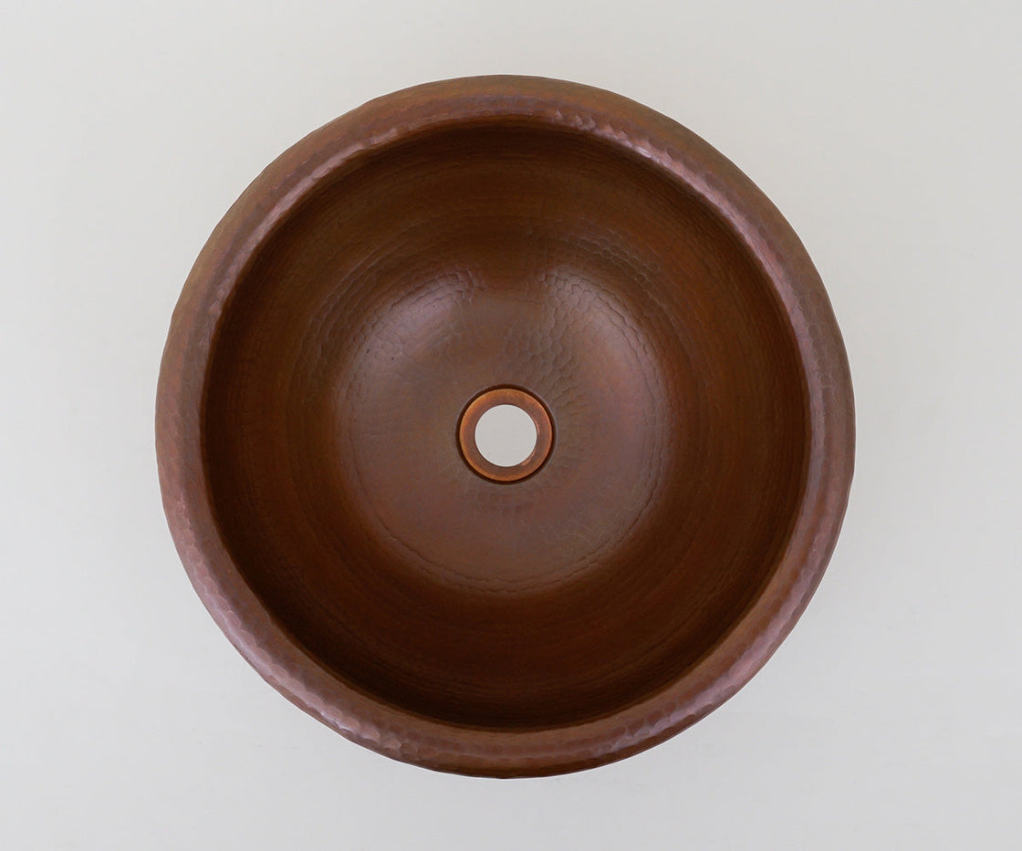 Round Copper Sink