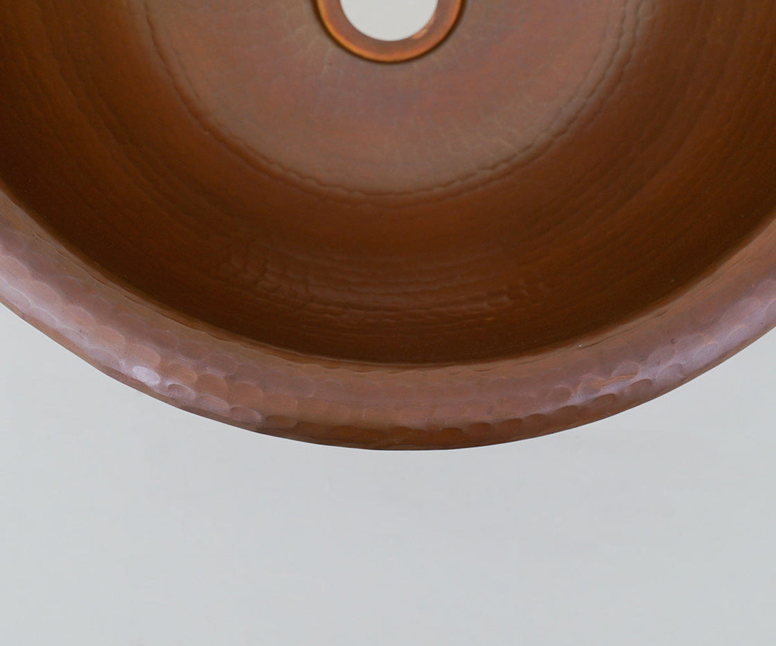 Round Copper Sink