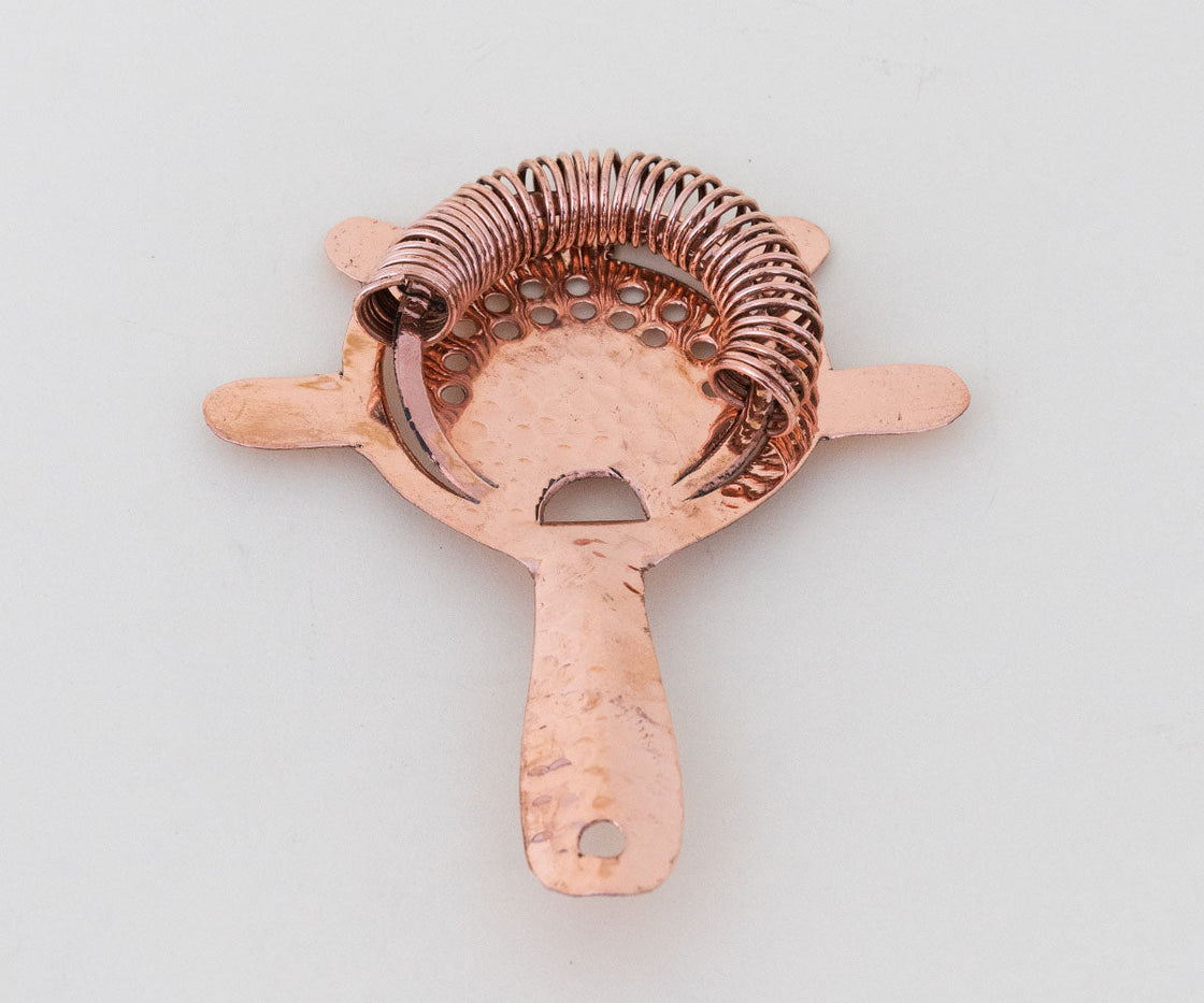 Copper Cocktail Strainer Set