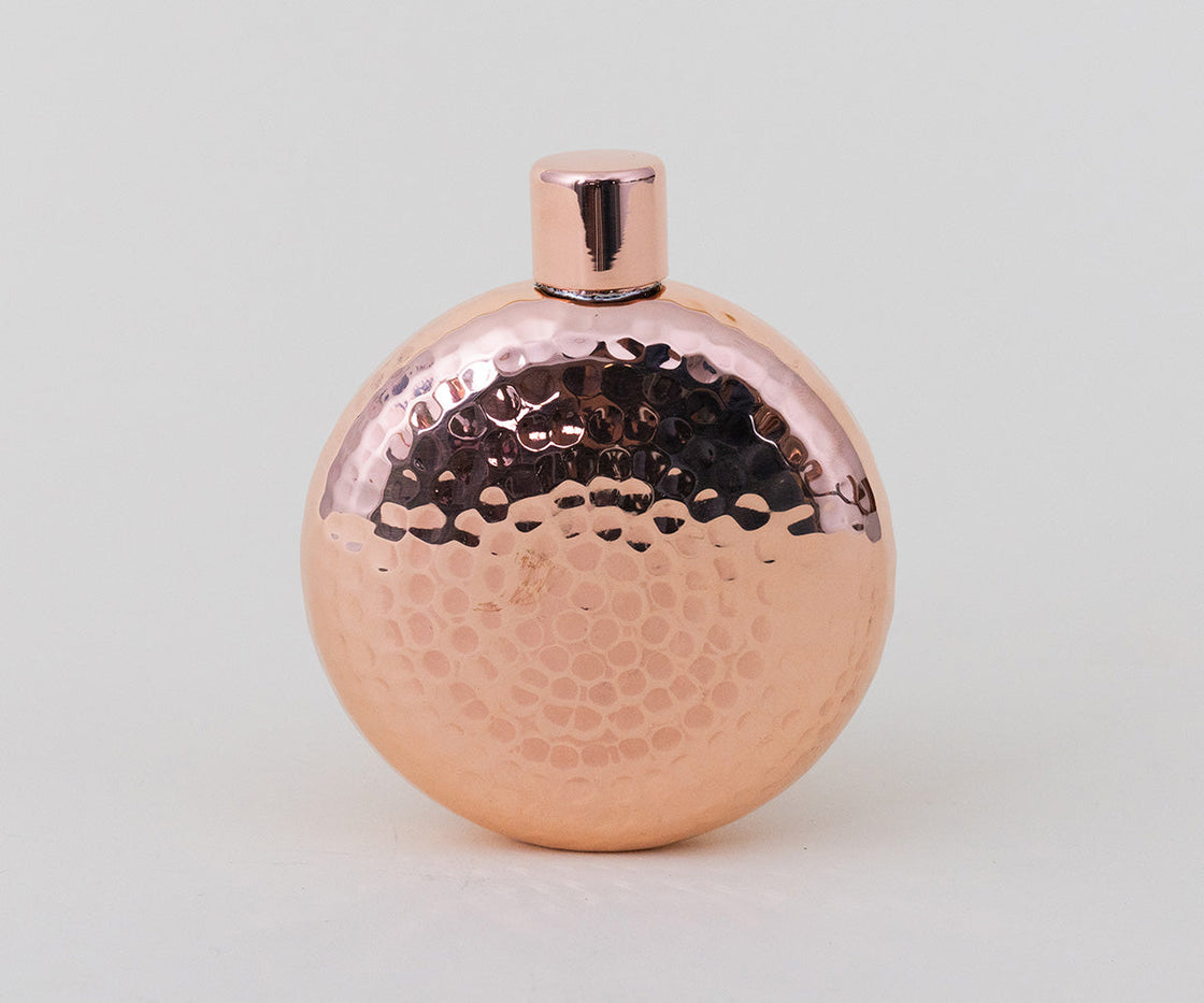 Round Copper Decanter