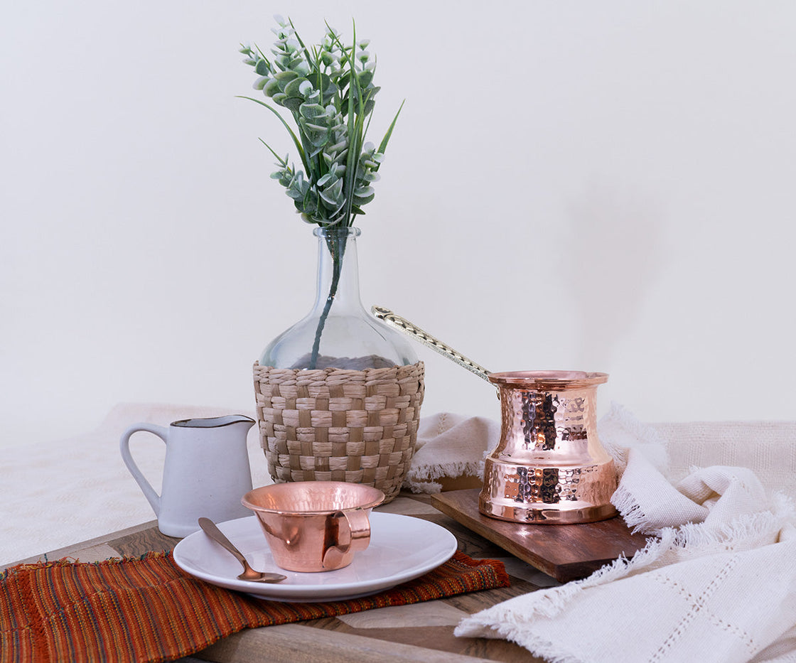 Turkish Coffee Pot in Copper