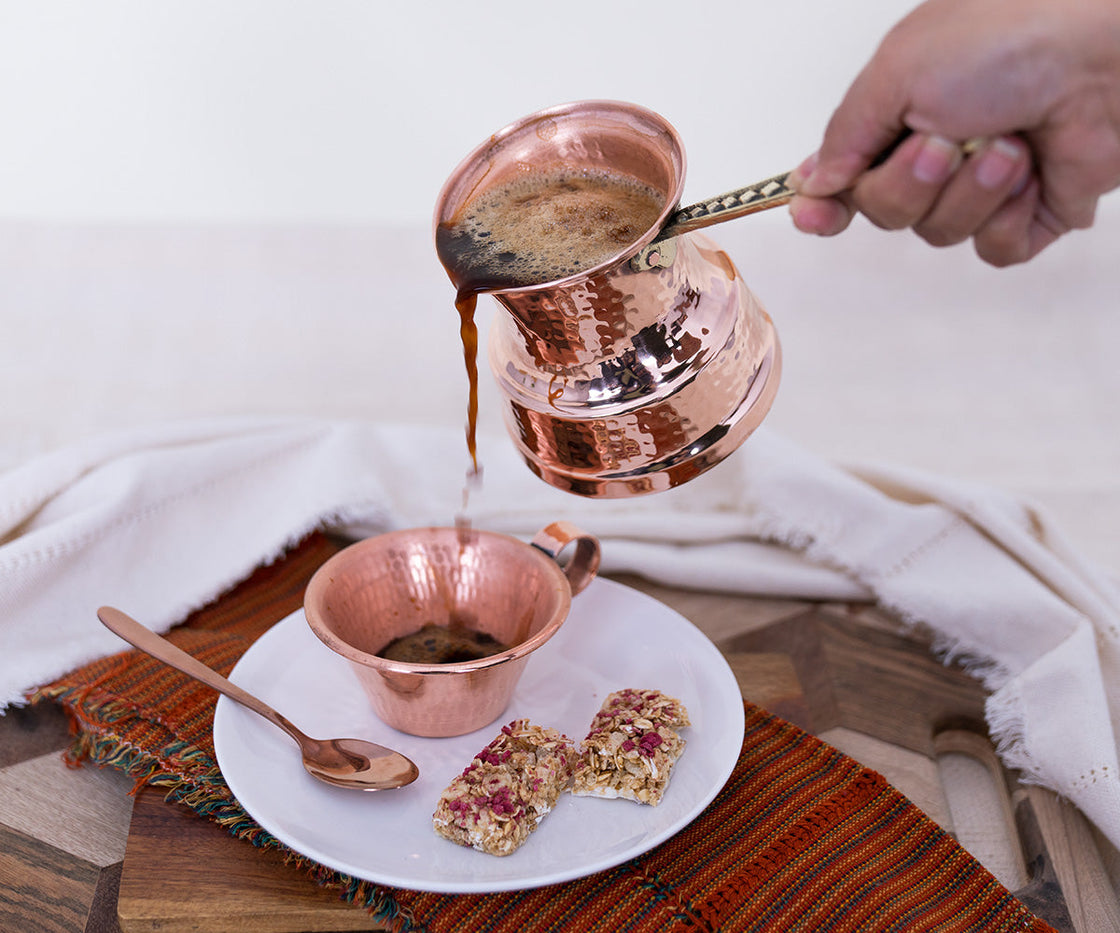 Turkish Coffee Pot in Copper