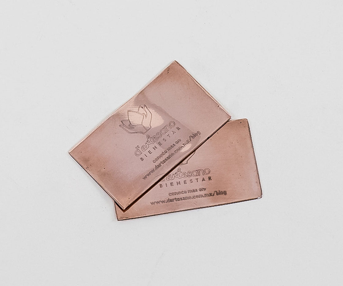 Antibacterial Copper Cards