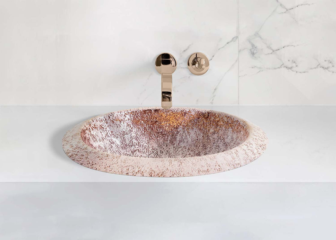 Volcano Special Copper Washbasin Duna Design