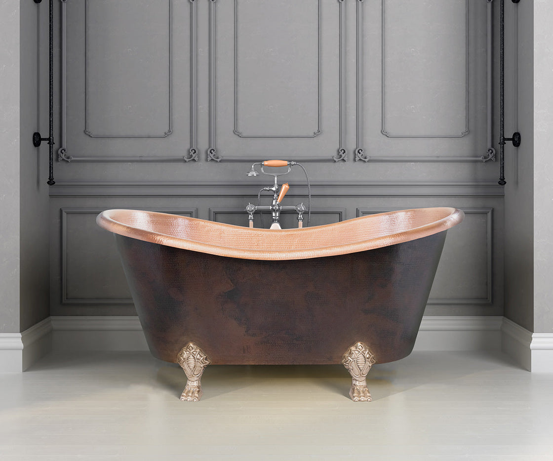 Copper Bathtub Antique Design