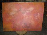 Large (44"- 54") Square Copper Table Top Hand Hammered (Lookup Table)