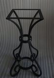 HOURGLASS Design - Wrought Iron Table Base Handmade for Coffee Tables, Dining Table, etc (Various Sizes, #TBAS_CLASSIC)