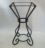 HOURGLASS Design - Wrought Iron Table Base Handmade for Coffee Tables, Dining Table, etc (Various Sizes, #TBAS_CLASSIC)