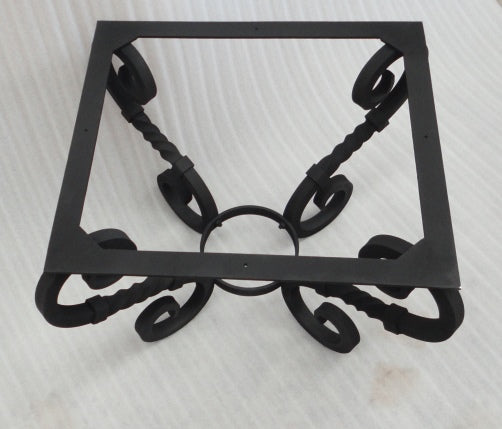 TULIP Design - Wrought Iron Table Base Handmade for Coffee Tables, Dining Table, etc (Various Sizes, #TBAS_TULIP)