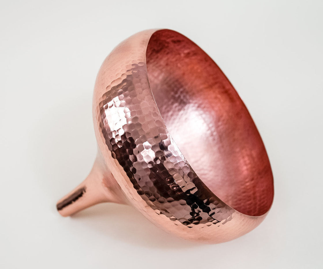 Round Copper Lamp Dubai Design