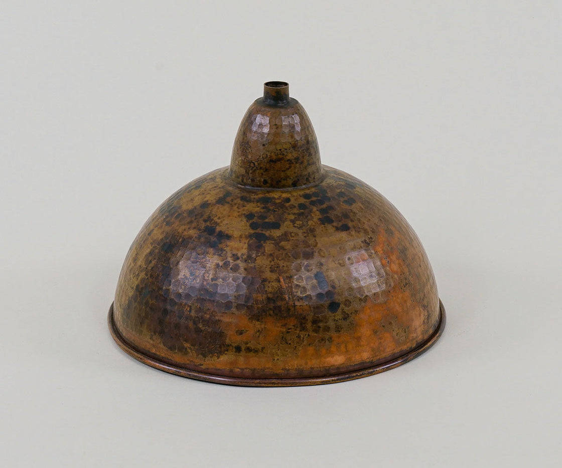 Round Copper Lamp