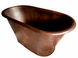 Hand Made Copper Bath Tub Classic Design ( Various Sizes, #CBT-CD)