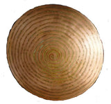 Round Copper Table Top, Fire
